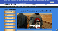 Desktop Screenshot of ejeans.cz
